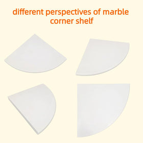 Geoona marble shelf edge detail highlighting polished edge