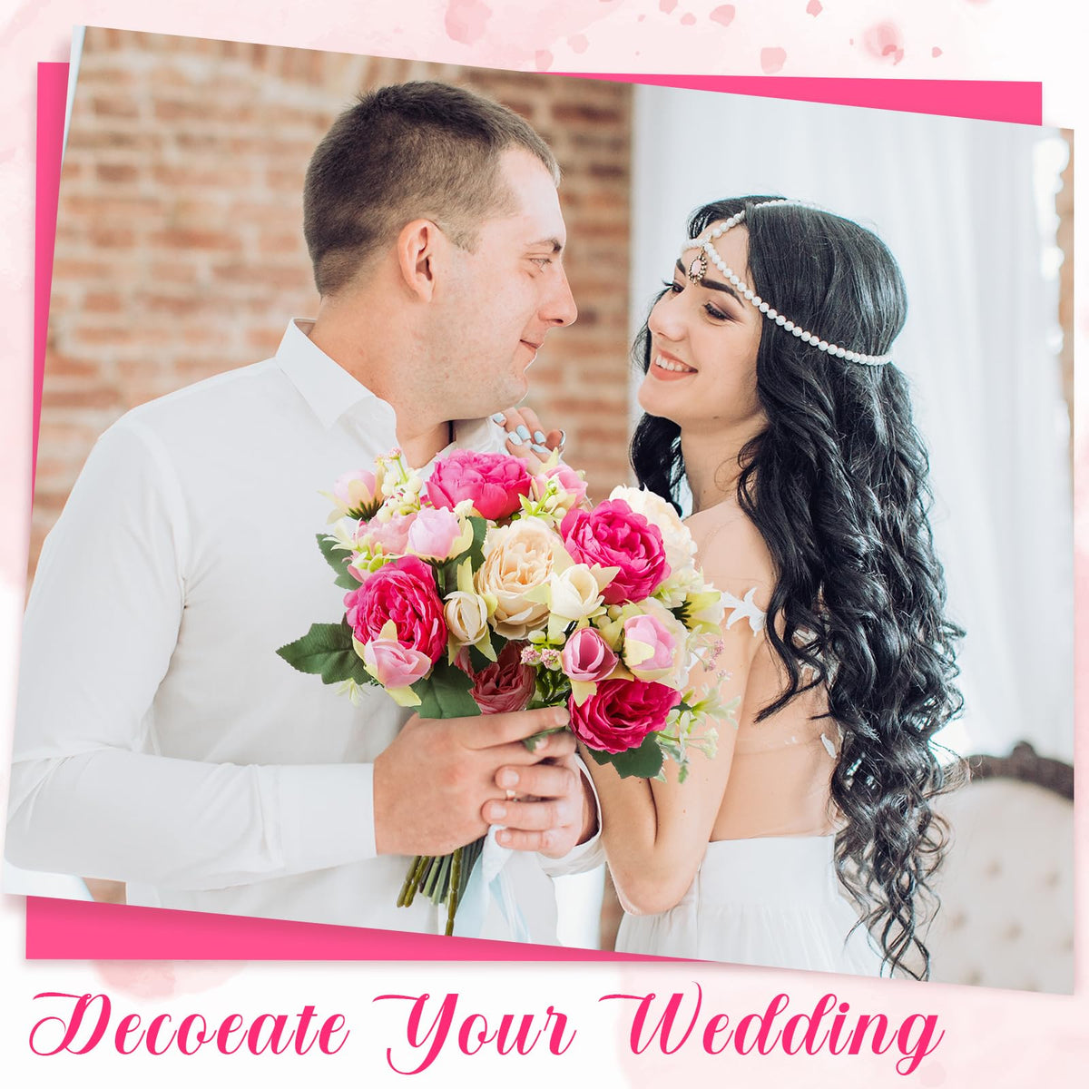 Geosar 8-bundle peony set ready for quick styling
