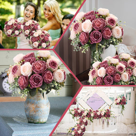 Geosar dusty pink design complements any seasonal home decoration.