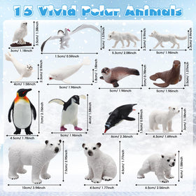 Gerrii polar bear figurine enhances Arctic displays and storytelling.