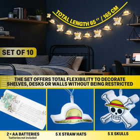Get Trend Battery-Operated lights with no wiring for flexible indoor placement.
