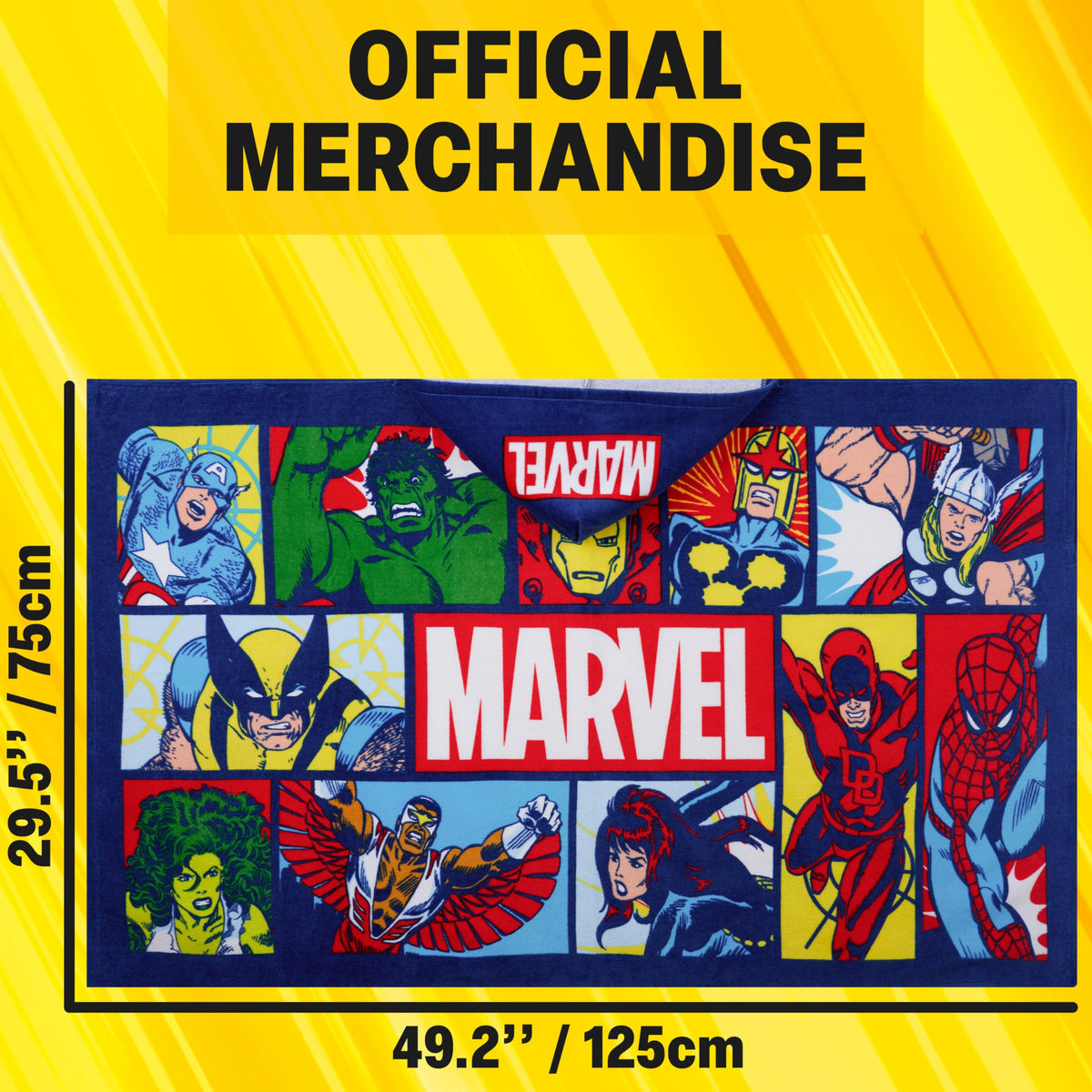 Get Trend Marvel gift-pack towel ideal for birthdays and sleepovers