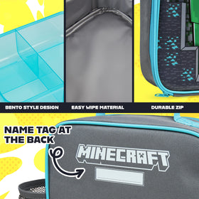 Get Trend Minecraft insulated snack bag adds portable freshness for outings.