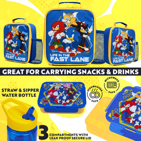 Get Trend Sonic bento box with compartments for organized lunches.