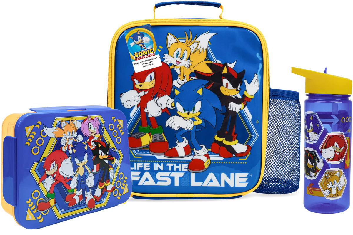 Get Trend Sonic lunch bag with kid-friendly design for fresh meals on the go.