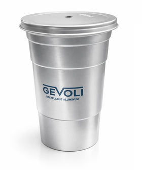 Gevoli 20 oz cups ideal for cold beverages on the go.