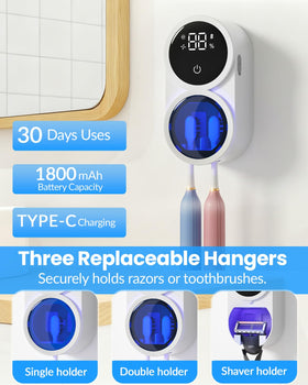 GEVOODIX wall-mounted design saves counter space.