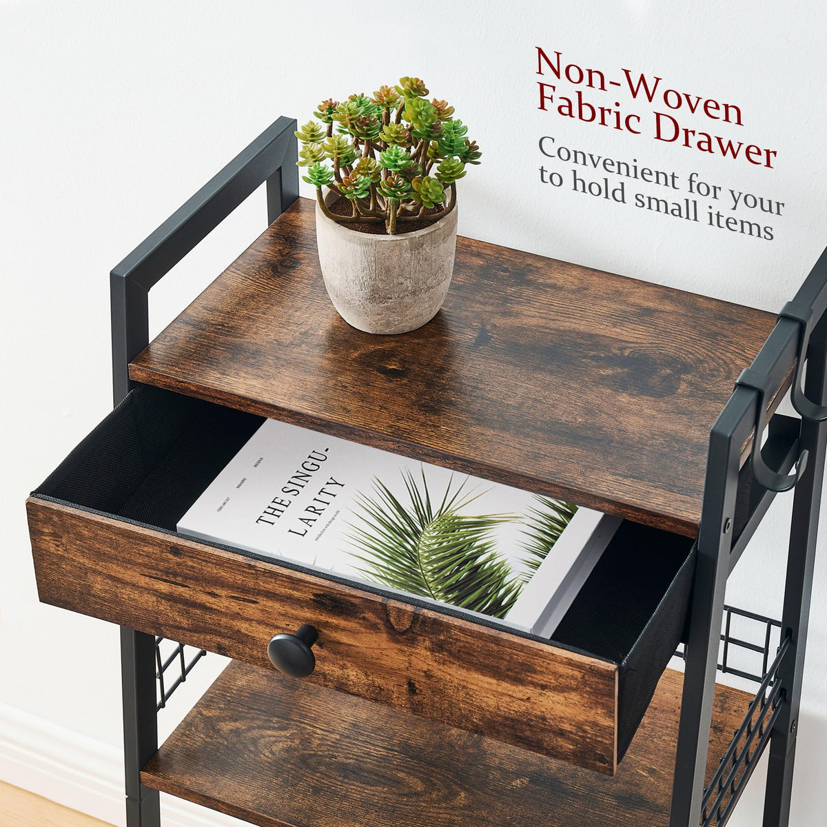 Gewudraw sturdy metal frame ensures lasting stability and durability