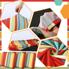 Geyoga multiuse outdoor cushion cover for dining and camping