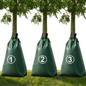 GGYKJSK tree-watering-bag around trunk delivering deep root hydration