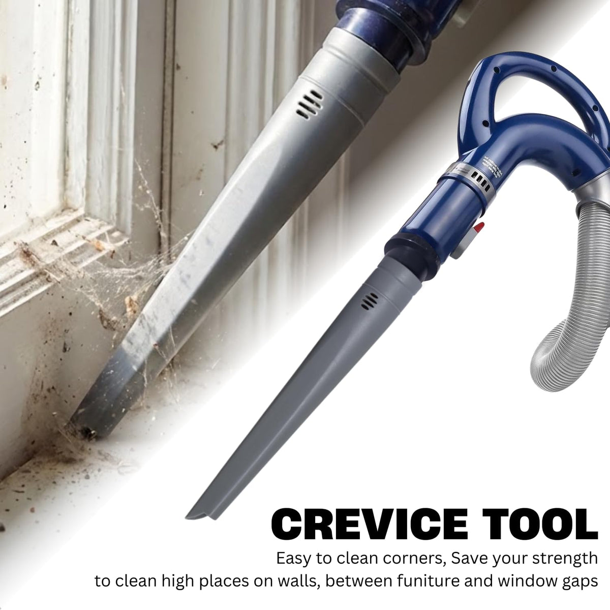 GHAMADE vacuum attachments for car detailing and home cleaning tasks.
