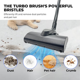 GHAMADE hard-floor bristles power through tile and marble