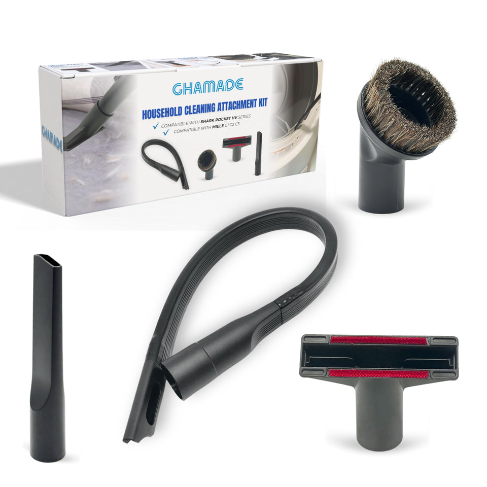 GHAMADE Miele 35mm attachment kit enables seamless compatibility and efficient cleaning.