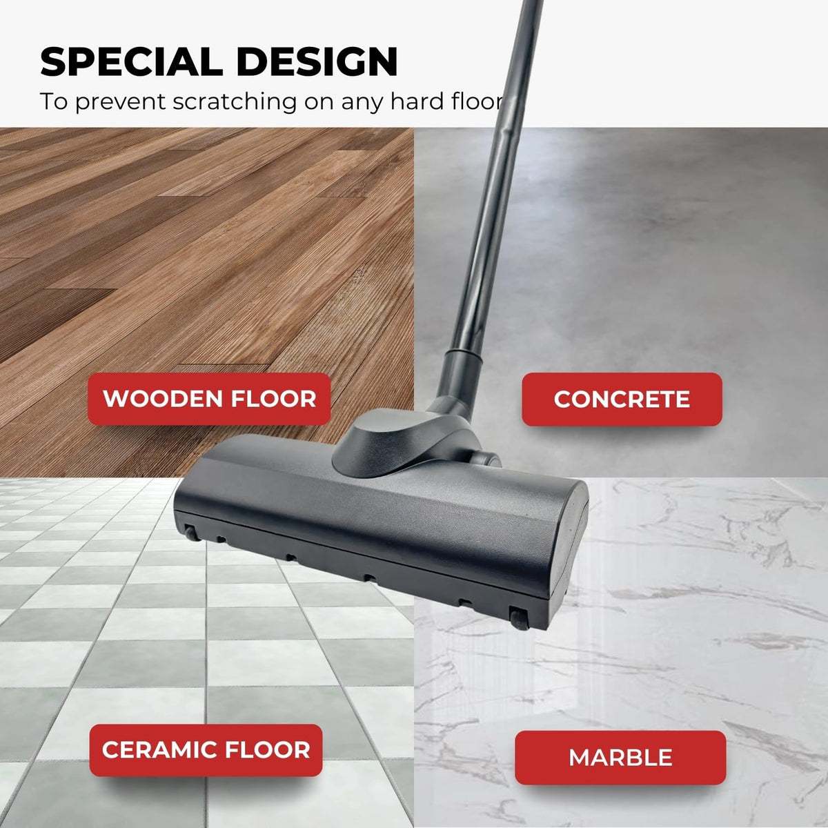 GHAMADE carpet and stair wheels enable smooth movement