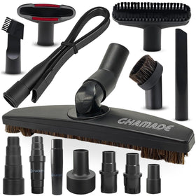 GHAMADE universal vacuum attachments kit for versatile home cleaning across surfaces.