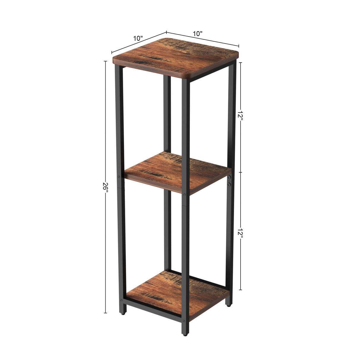 GHIMIGN adjustable feet provide stability on uneven surfaces.