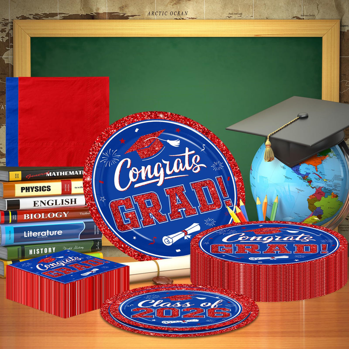 Ghokawu class of 2026 decor; caps and stars elevate photos