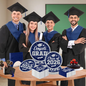 Ghokawu class-of-2026 seven-inch plates highlight celebratory centerpieces