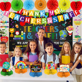 Ghokawu six-piece double-sided cardstock designs create versatile signage.