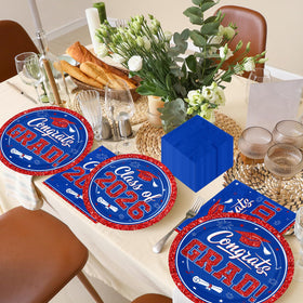 Ghokawu graduation party setup 2026; cohesive table display visuals