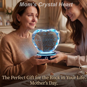 Ghtixsu 3D laser engraving inside crystal preserves a heartfelt message