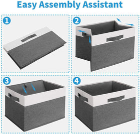 GhvyenntteS collapsible design folds flat for easy storage.