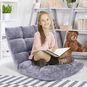 Giantex floor chair with 14-position backrest adaptation for custom comfort.