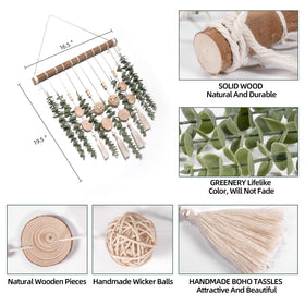 GIAUMA ready to hang eucalyptus wall art requires no assembly