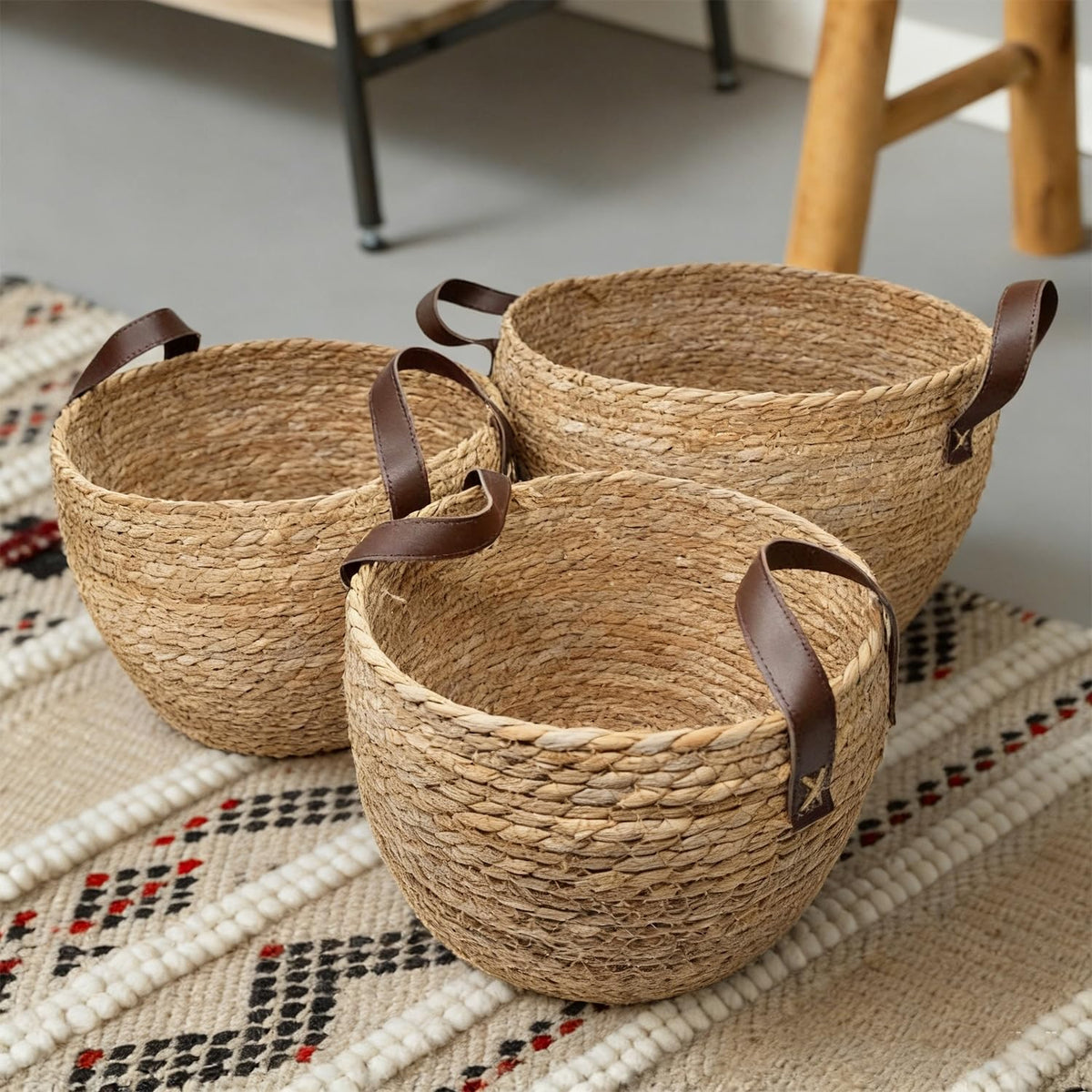 GIB nesting design shows space-saving storage when not in use.
