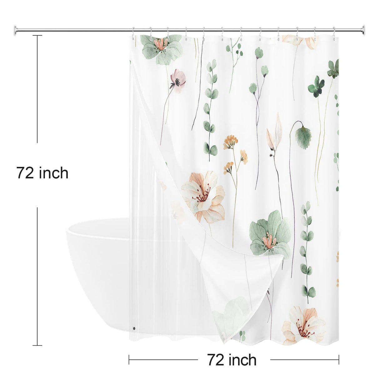 Gibelle shower set in a bathroom setup for homes, RVs, gyms, condos and hotels