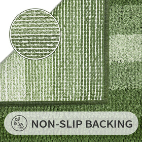 Gibelle rug with SEBS non-slip backing to prevent slips on wet floors