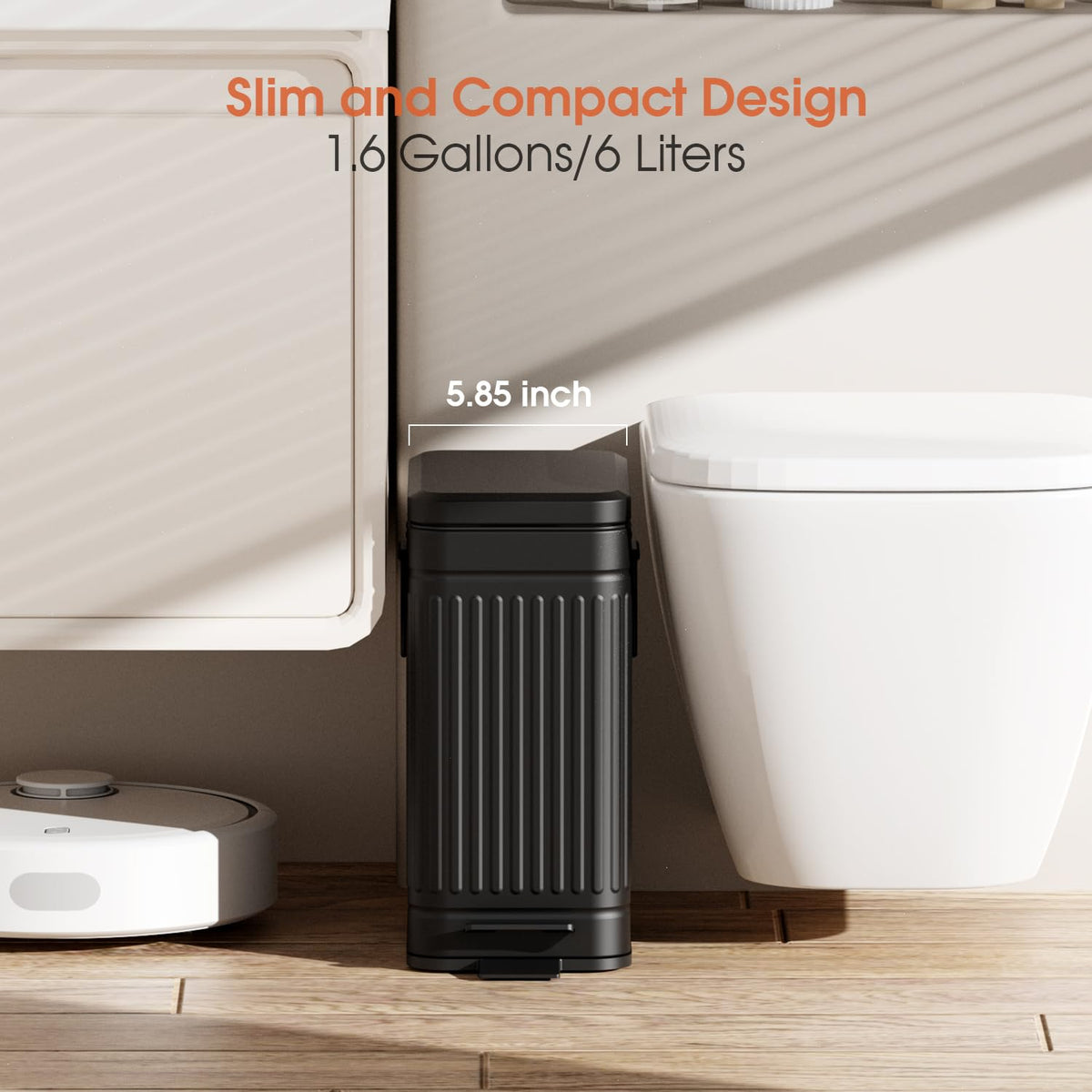 GibHerz black stainless steel design complements outdoor décor.
