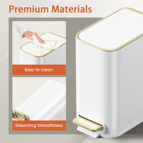 GibHerz removable inner bucket allows easy disposal and cleaning.
