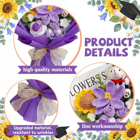 Giegxin bouquet size 43 by 30 cm displayed for celebrations