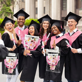 Giegxin knitted bear with grad cap demonstrates handcrafted keepsake for milestone moments.