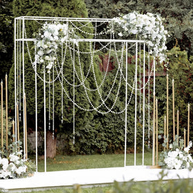 Giegxin versatile pearl garland suits parties and home decor.