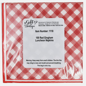 Gift Boutique party-ready gingham set at an outdoor birthday celebration.