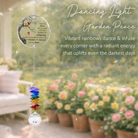 GIFTELIX Memorial Suncatcher Hanging Display suitable for windows and rooms