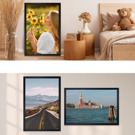 Giftgarden 24x36 poster frame back-loading design enabling quick poster swap