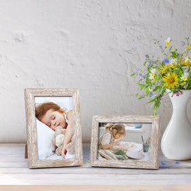 Giftgarden frame with HD glass provides crystal-clear photo display