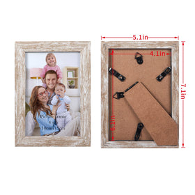 Giftgarden 4x6 frame texture closeup highlights carved details and durable finish