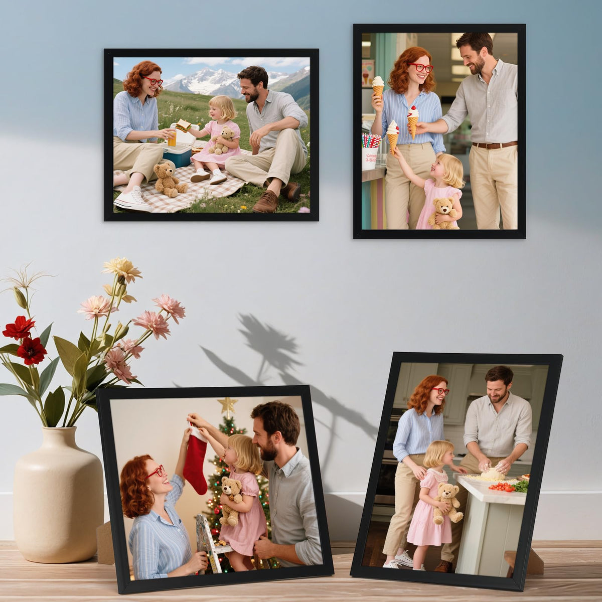 Giftgarden 8x10 frame ideal for office wall displays.