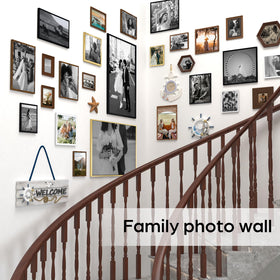 Giftgarden 8x10 frame demonstrates horizontal and vertical orientation flexibility.