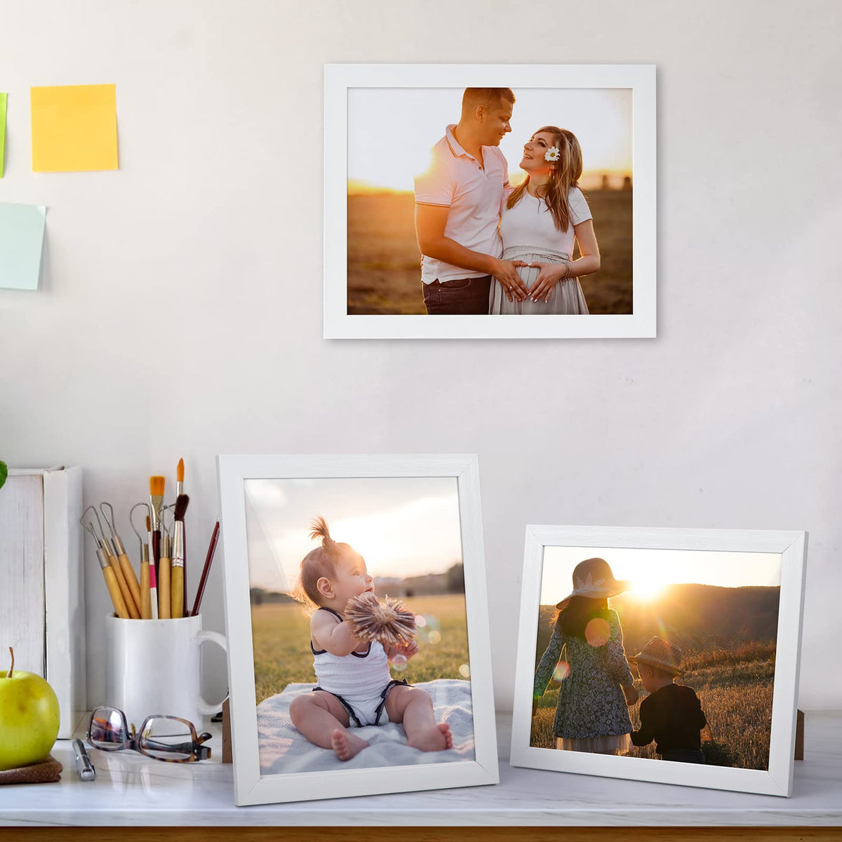 Giftgarden bulk pack 12 frames suited for multiple rooms.