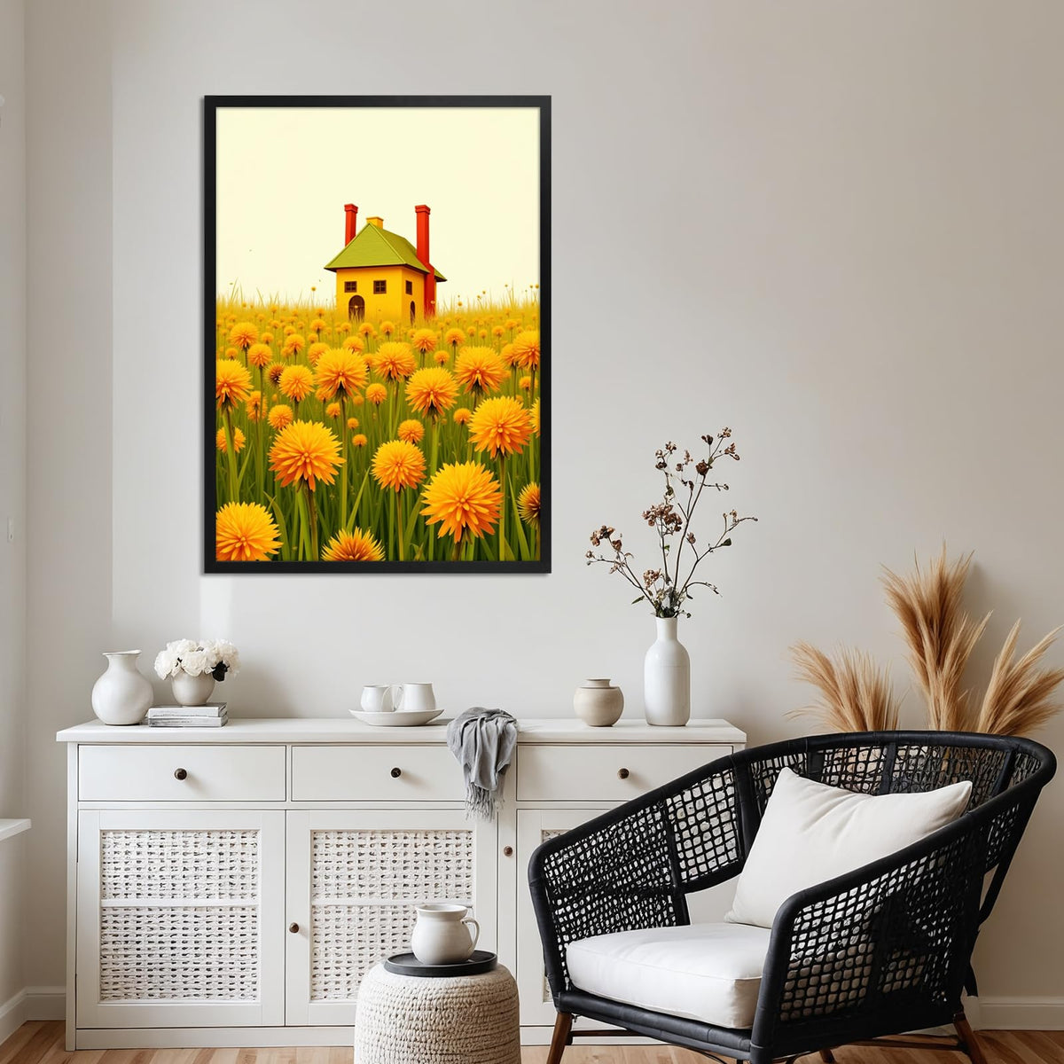 Giftgarden puzzle frame black wall display demonstrates timeless decor appeal