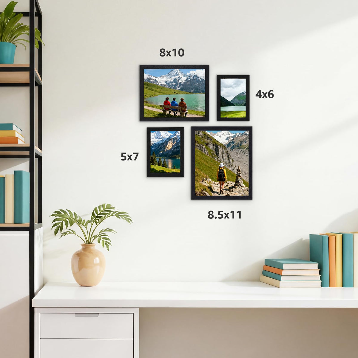 Giftgarden shatter-resistant plexiglass protects memories with clear visibility.