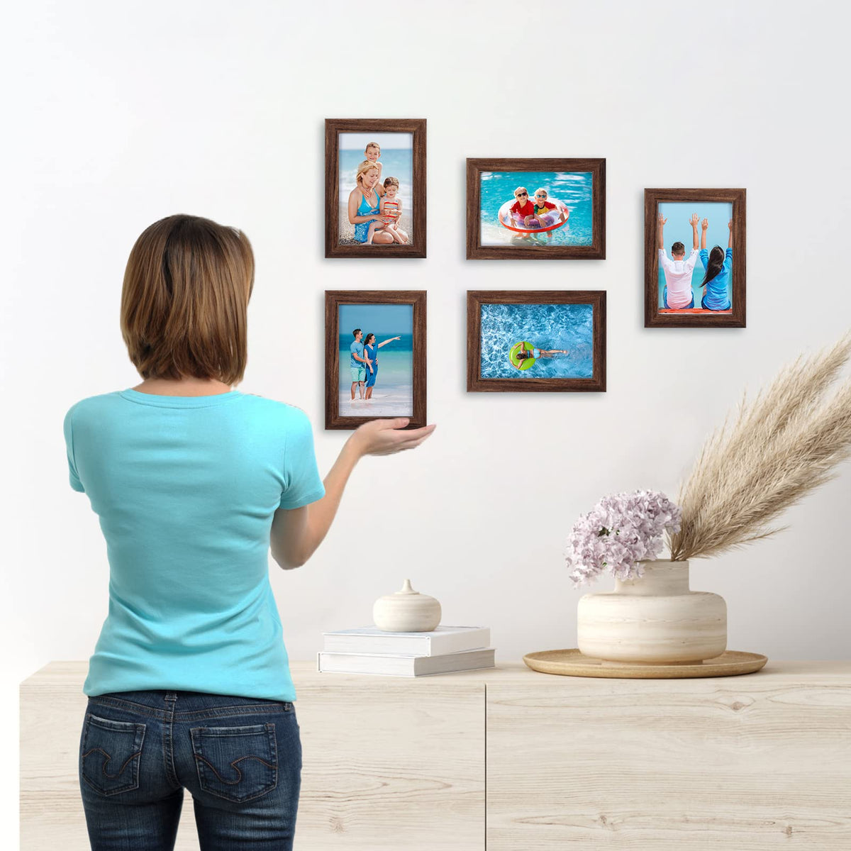 Giftgarden wall or tabletop 4x6 frame ready for wall or desk display