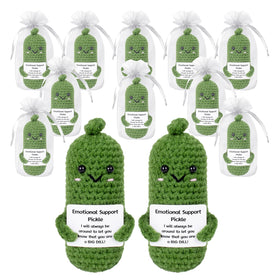GIFTIARA pickle doll set—soft, adorable cuddle companion for cheerful gifting