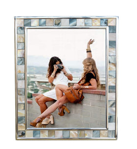 GiftMe 5 silver plate 8x10 frame showcasing memories with a timeless shine