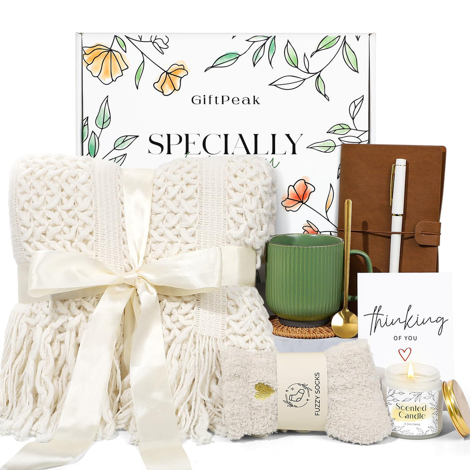 GiftPeak snuggly tassel blanket provides cozy warmth for relaxing evenings.